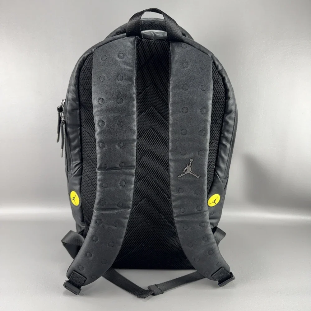 Air Jordan Retro 13 Backpack Blackout Jumpman Sneakerhead Basketball Streetwear
